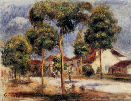The Sunny Street (Pierre-Auguste Renoir) - Reprodução com Qualidade Museu