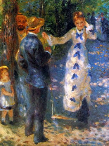 O balanço (Pierre-Auguste Renoir) - Reprodução com Qualidade Museu