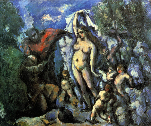 A tentação de Santo Antônio (Paul Cézanne) - Reprodução com Qualidade Museu