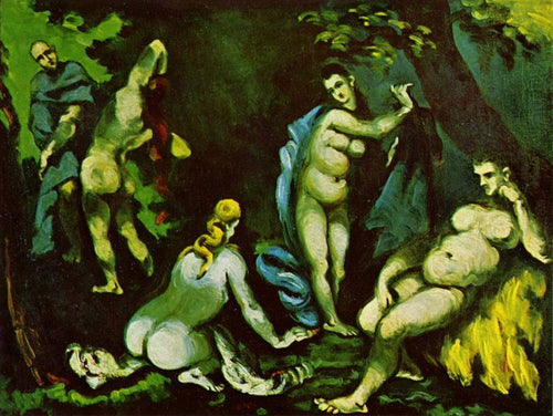 A tentação de Santo Antônio (Paul Cézanne) - Reprodução com Qualidade Museu