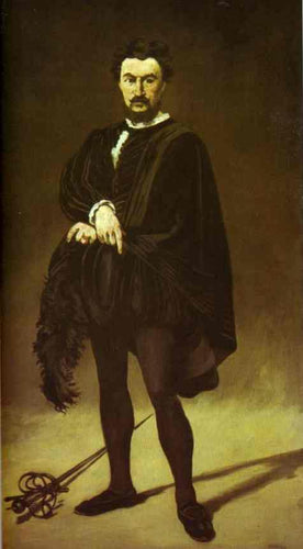 O ator trágico (Edouard Manet) - Reprodução com Qualidade Museu