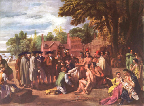 O Tratado de Penn com os índios - Replicarte