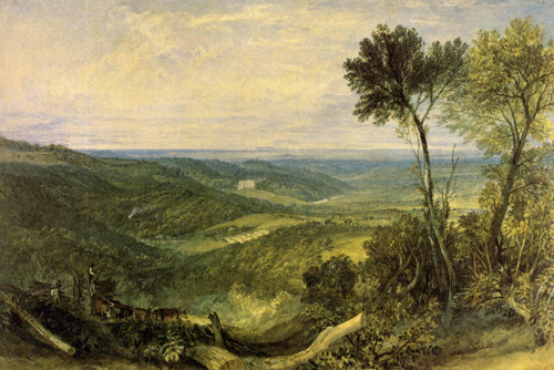 The Vale Of Ashburnham (Joseph Mallord William Turner) - Reprodução com Qualidade Museu