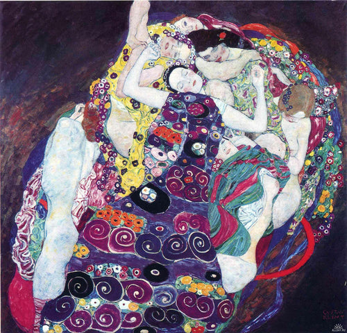 As virgens (Gustav Klimt) - Reprodução com Qualidade Museu