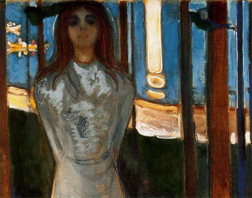 The Voice, Summer Night (Edvard Munch) - Reprodução com Qualidade Museu