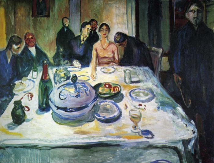 O Casamento do Boêmio (Edvard Munch) - Reprodução com Qualidade Museu