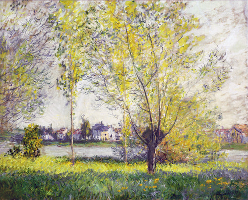 The Willows (Claude Monet) - Reprodução com Qualidade Museu