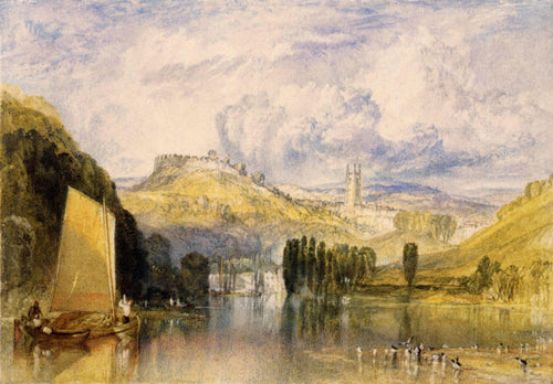 Totnes no dardo do rio (Joseph Mallord William Turner) - Reprodução com Qualidade Museu