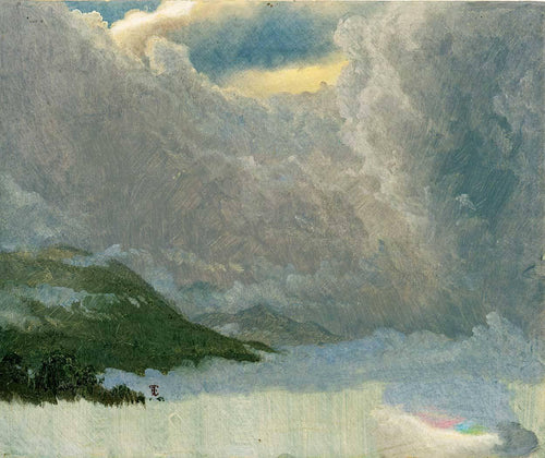 Tempestade nas Montanhas Azuis, Jamaica (Frederic Edwin Church) - Reprodução com Qualidade Museu
