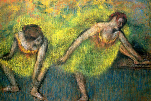 Dois dançarinos em repouso (Edgar Degas) - Reprodução com Qualidade Museu