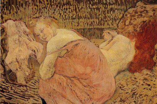 Dois amigos (Henri de Toulouse-Lautrec) - Reprodução com Qualidade Museu