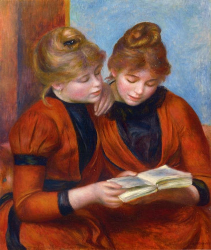 Duas irmãs (Pierre-Auguste Renoir) - Reprodução com Qualidade Museu
