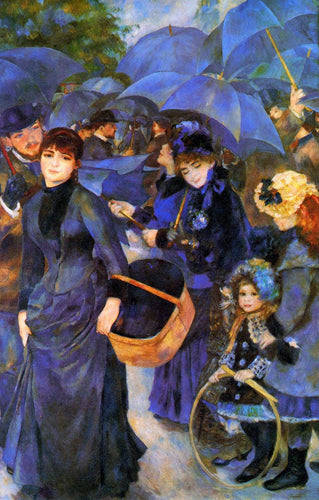 Les Parapluies (Pierre-Auguste Renoir) - Reprodução com Qualidade Museu