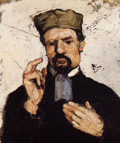 Tio Dominique como advogado (Paul Cézanne) - Reprodução com Qualidade Museu