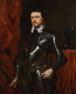 Thomas Wentworth, primeiro conde de Strafford (Anthony van Dyck) - Reprodução com Qualidade Museu