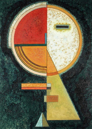 Compensação Instável (Wassily Kandinsky) - Reprodução com Qualidade Museu