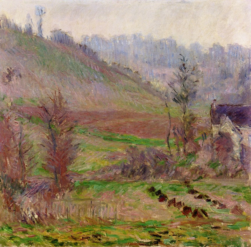 Valley Of Falaise (Claude Monet) - Reprodução com Qualidade Museu