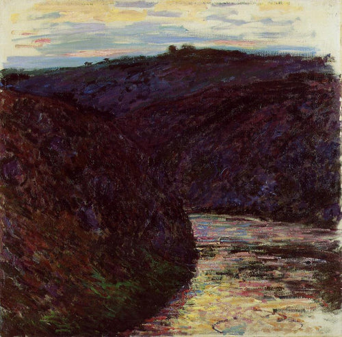 Valley Of The Creuse (Claude Monet) - Reprodução com Qualidade Museu