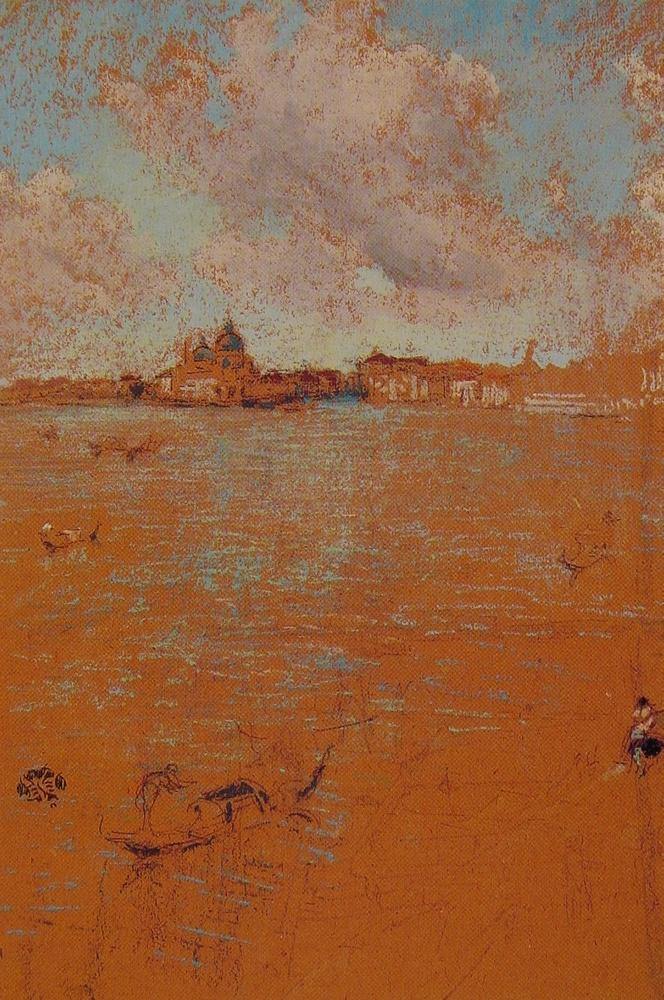 Venetian Scene (James Abbott McNeill Whistler) - Reprodução com Qualidade Museu