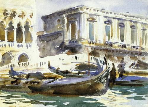 Veneza. A prisão (John Singer Sargent) - Reprodução com Qualidade Museu