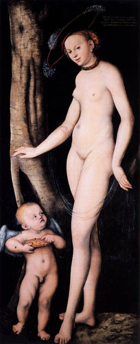 Vênus e Cupido com um Favo de Mel