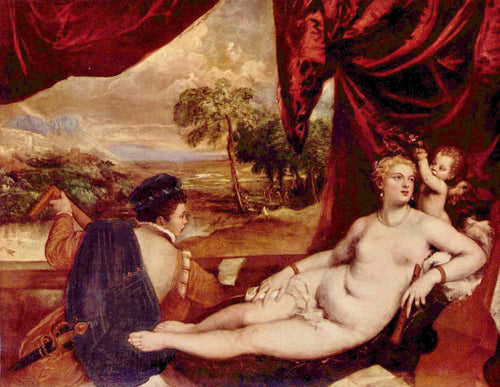 Vênus e o tocador de alaúde