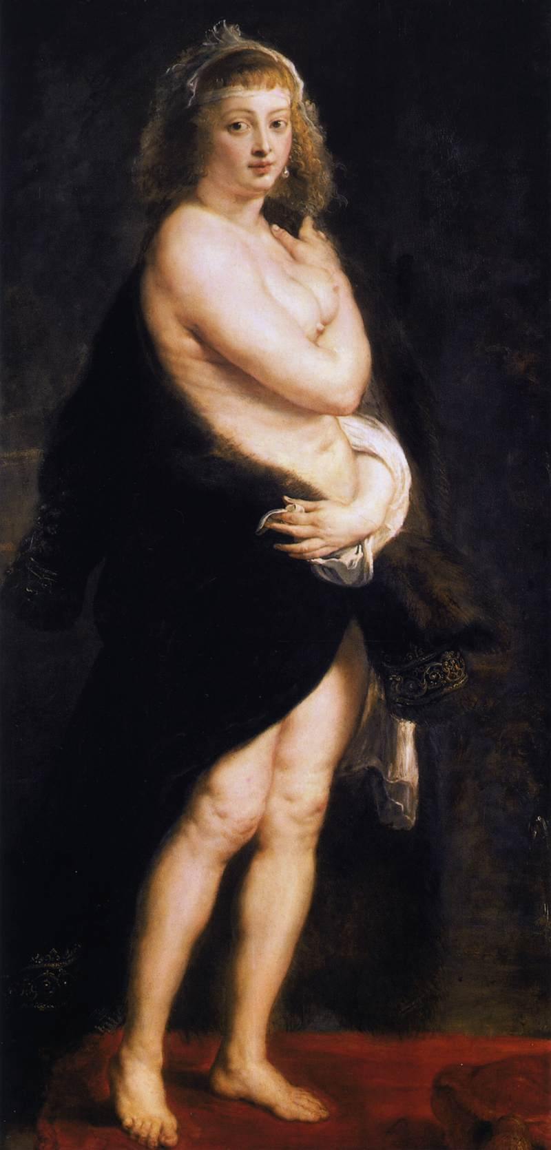 Vênus em casaco de pele (Peter Paul Rubens) - Reprodução com Qualidade Museu