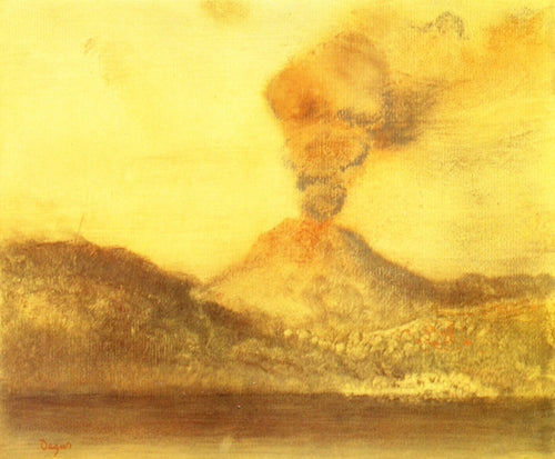 Vesúvio (Edgar Degas) - Reprodução com Qualidade Museu