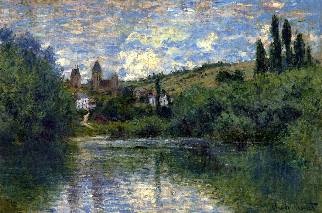 Vetheuil (Claude Monet) - Reprodução com Qualidade Museu