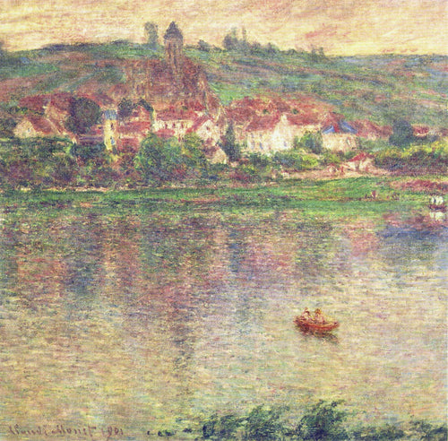 Vetheuil (Claude Monet) - Reprodução com Qualidade Museu