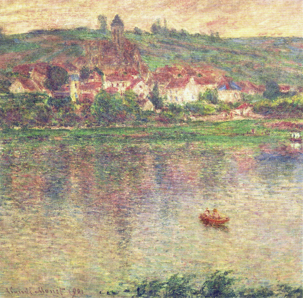 Vetheuil (Claude Monet) - Reprodução com Qualidade Museu