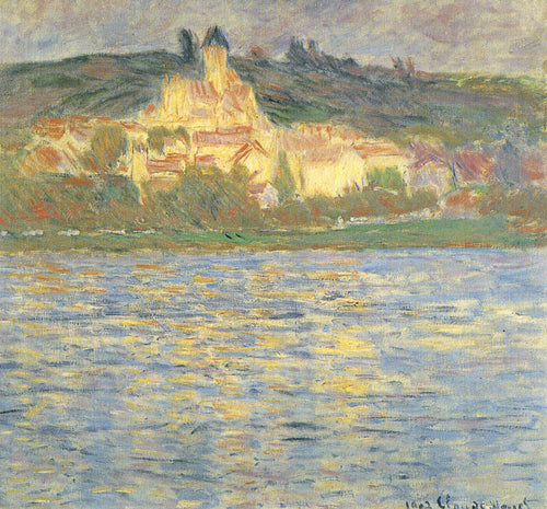 Vetheuil (Claude Monet) - Reprodução com Qualidade Museu