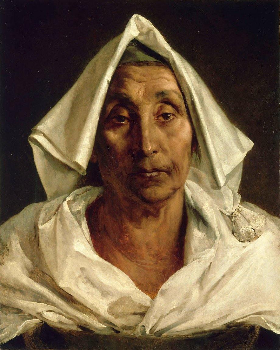 Velho camponês italiano - Theodore Gericault