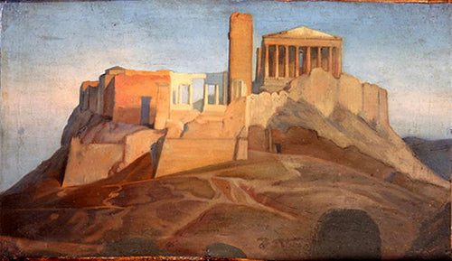 Vista da Acrópole de Atenas