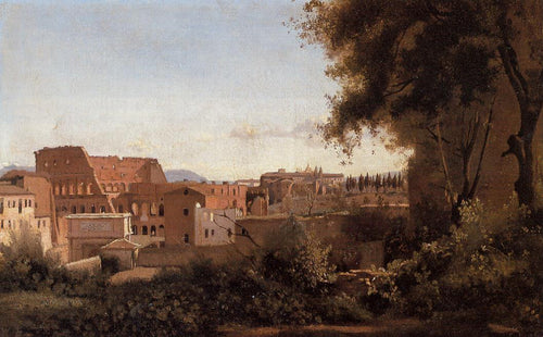 Vista do Coliseu a partir dos Jardins Farnese