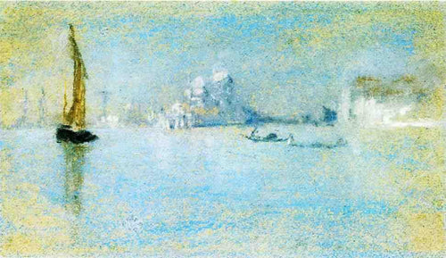 Vista de Veneza (James Abbott McNeill Whistler) - Reprodução com Qualidade Museu