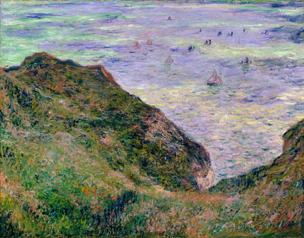Vista sobre o mar (Claude Monet) - Reprodução com Qualidade Museu