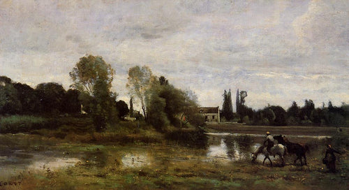 Ville Davray, Horses Watering