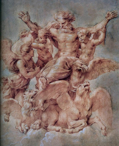 Visão de Ezequiel (Peter Paul Rubens) - Reprodução com Qualidade Museu