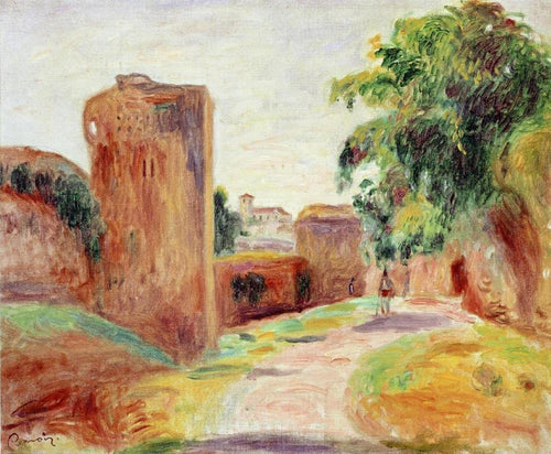 Muros na Espanha (Pierre-Auguste Renoir) - Reprodução com Qualidade Museu