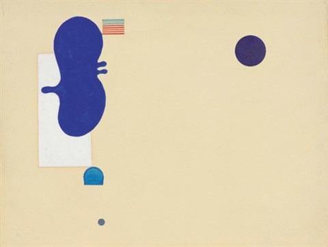 Sozinho (Wassily Kandinsky) - Reprodução com Qualidade Museu