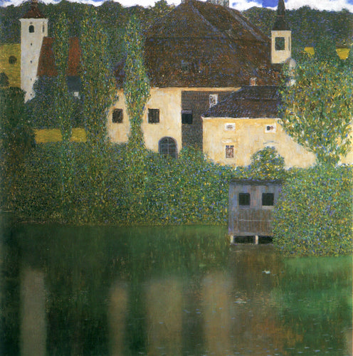 Water Castle (Gustav Klimt) - Reprodução com Qualidade Museu