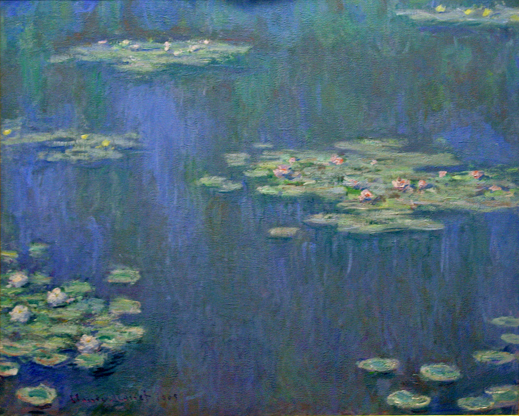 Lírios (Claude Monet) - Reprodução com Qualidade Museu