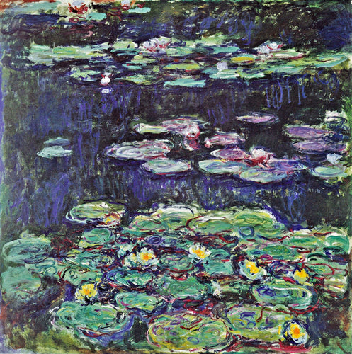 Lírios (Claude Monet) - Reprodução com Qualidade Museu