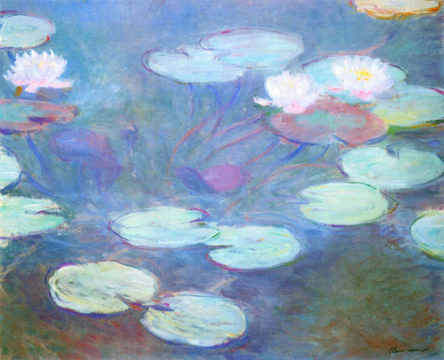 Nenúfares Rosa (Claude Monet) - Reprodução com Qualidade Museu