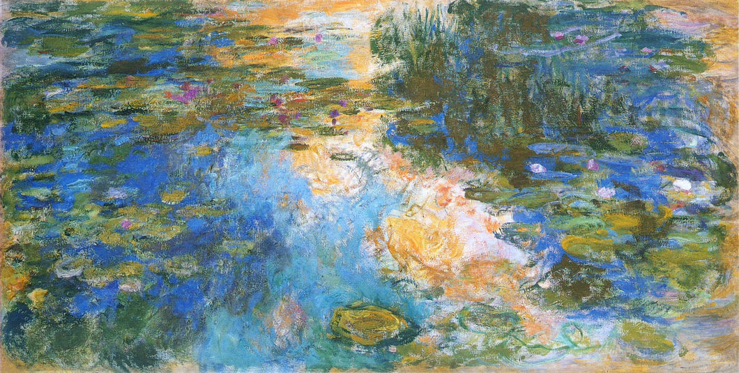 Water Lily Pond (Claude Monet) - Reprodução com Qualidade Museu