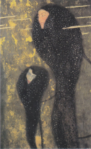 Ninfas Aquáticas (Gustav Klimt) - Reprodução com Qualidade Museu