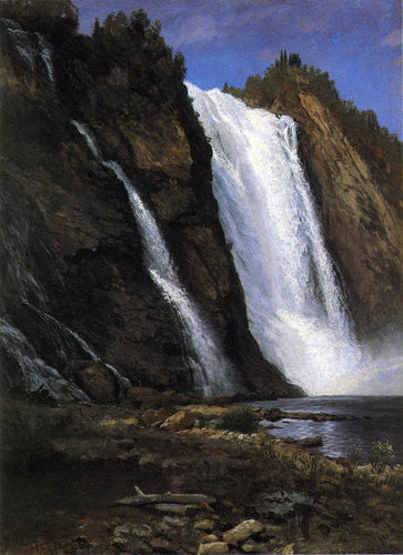 Cachoeira (Albert Bierstadt) - Reprodução com Qualidade Museu