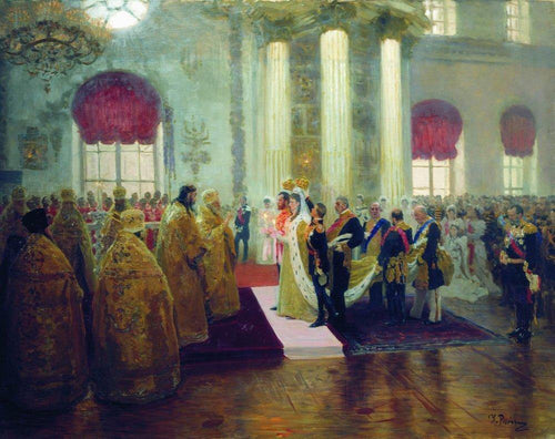 Casamento de Nicolau II e a Grande Princesa Alexandra Fyodorovna