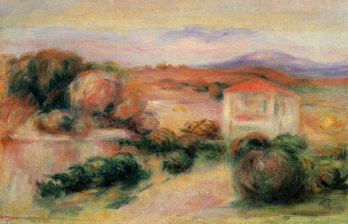 Casas Brancas (Pierre-Auguste Renoir) - Reprodução com Qualidade Museu